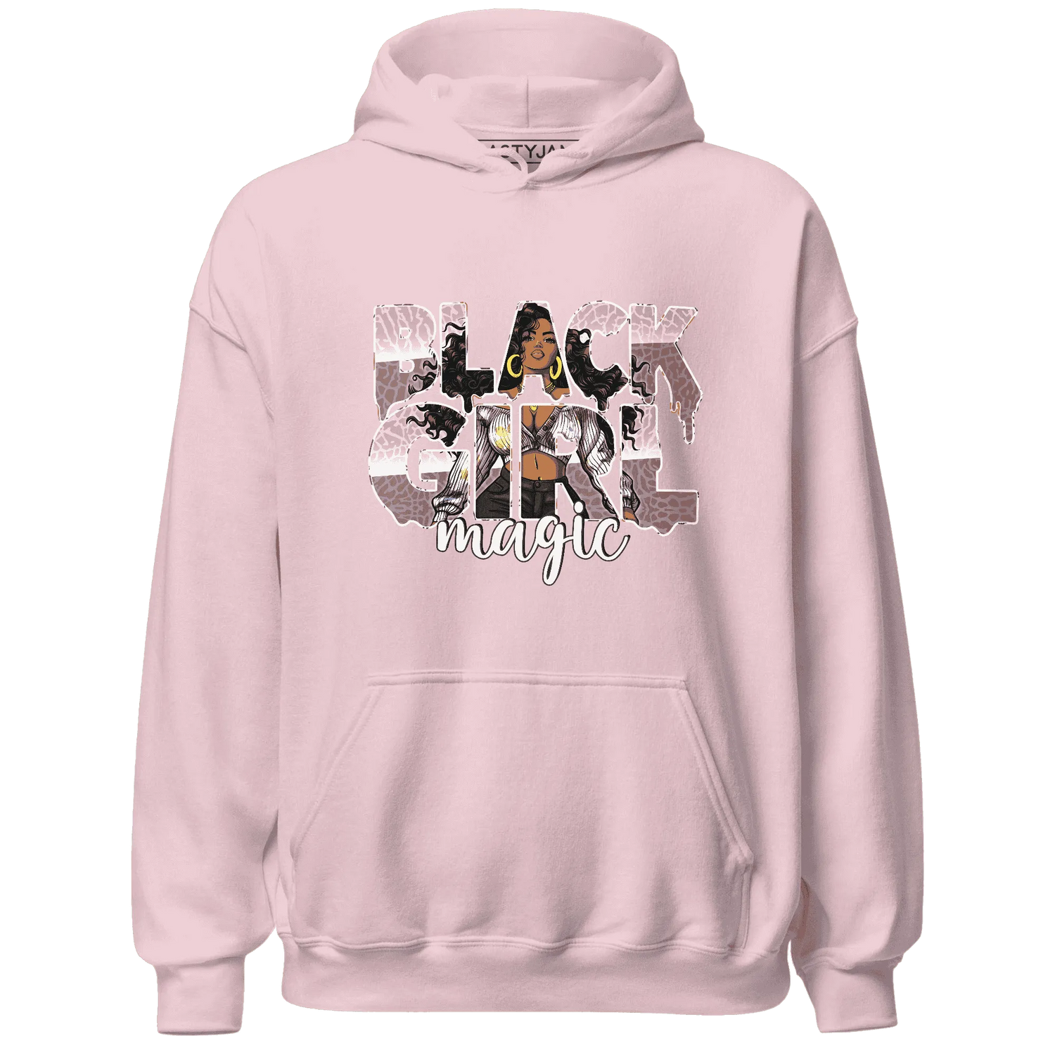 Red-Stardust-3s-Hoodie-Match-Black-Girl-Magic