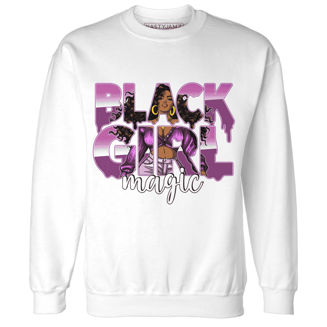 GS-Hyper-Violet-4s-Sweatshirt-Match-Black-Girl-Magic