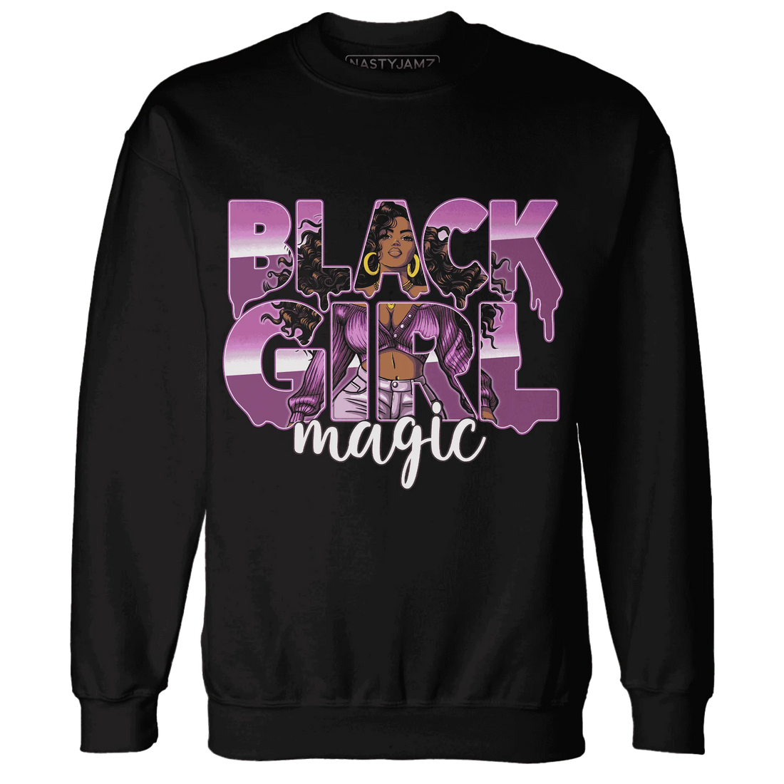 GS-Hyper-Violet-4s-Sweatshirt-Match-Black-Girl-Magic