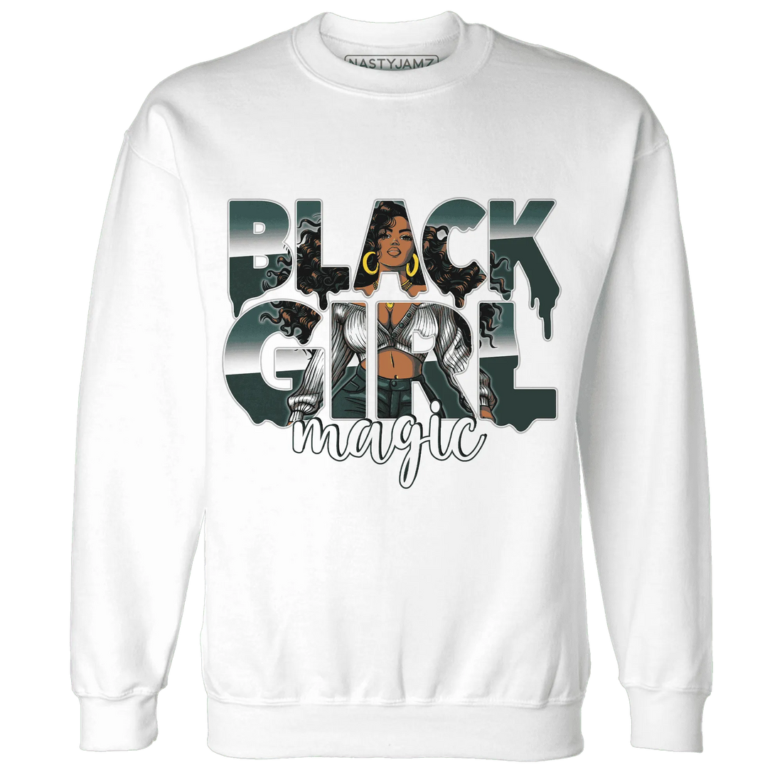 Oxidized-Green-4s-Sweatshirt-Match-Black-Girl-Magic