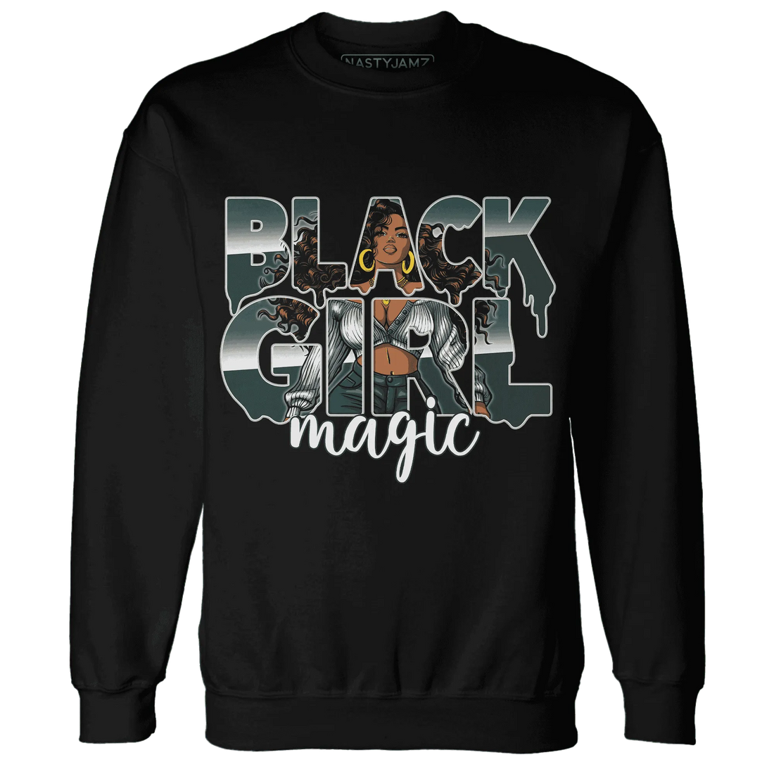 Oxidized-Green-4s-Sweatshirt-Match-Black-Girl-Magic