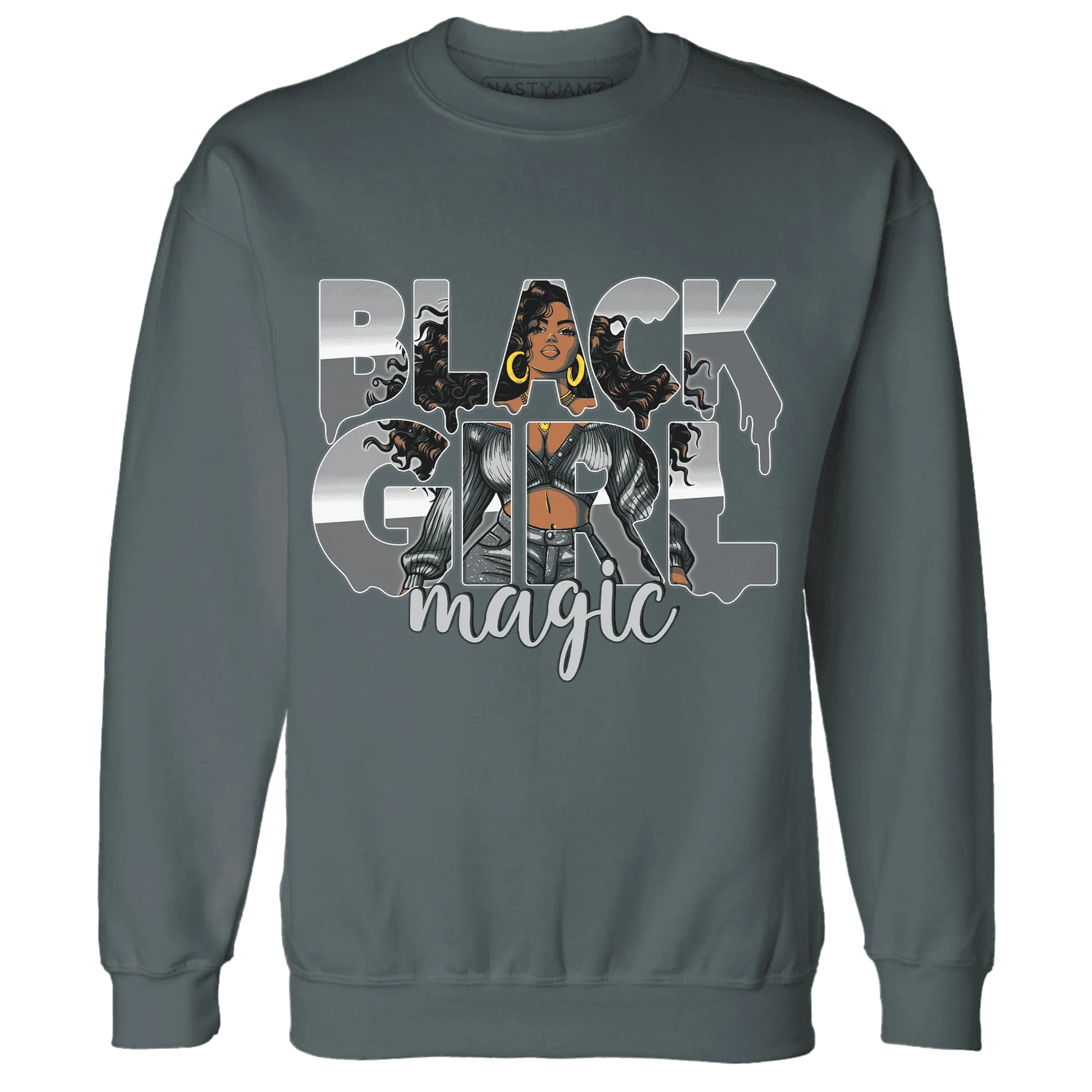 Paris-Olympicsss-4s-Sweatshirt-Match-Black-Girl-Magic