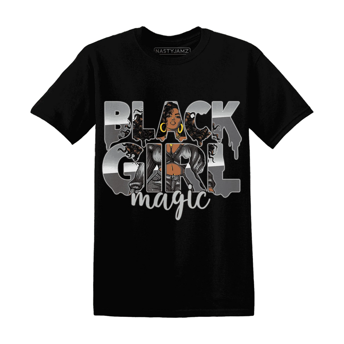 Paris-Olympicsss-4s-T-Shirt-Match-Black-Girl-Magic