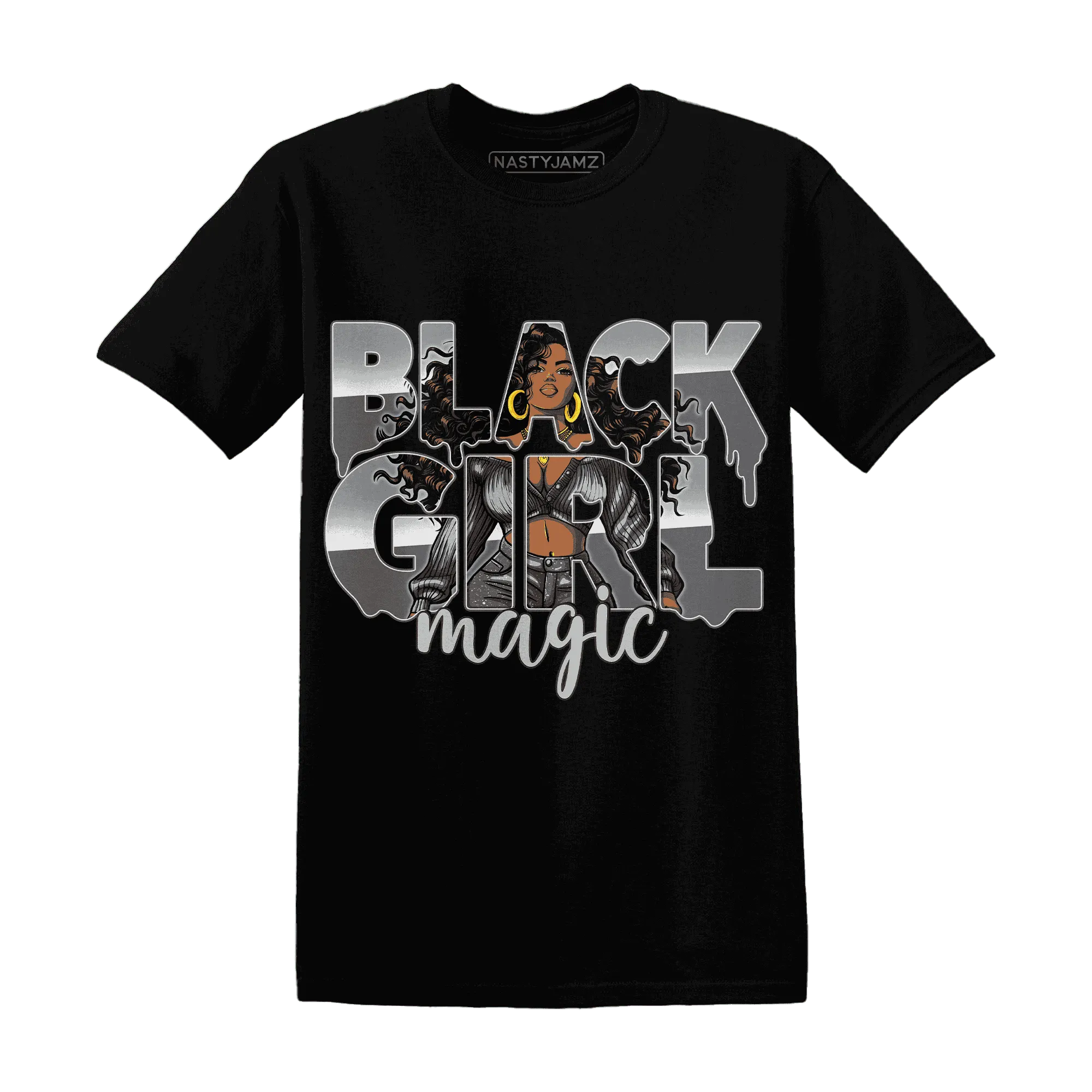 Paris-Olympicsss-4s-T-Shirt-Match-Black-Girl-Magic