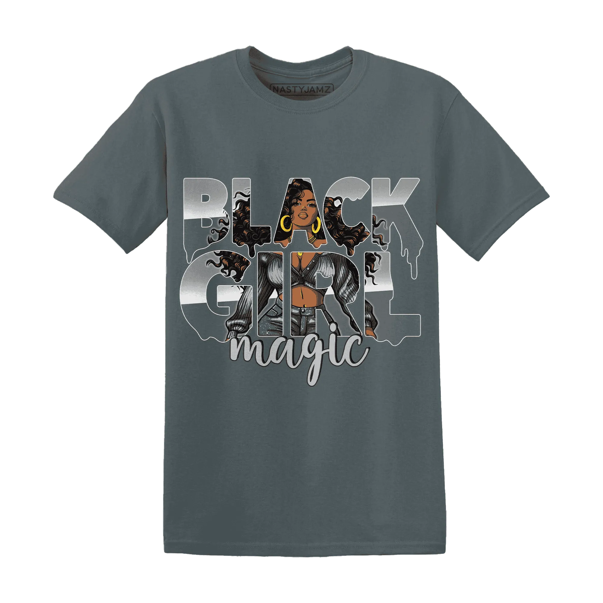 Paris-Olympicsss-4s-T-Shirt-Match-Black-Girl-Magic