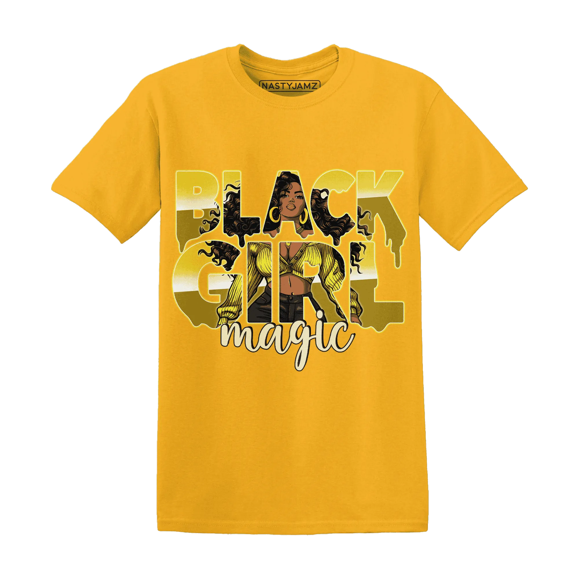 Vivid-Sulfur-4s-T-Shirt-Match-Black-Girl-Magic