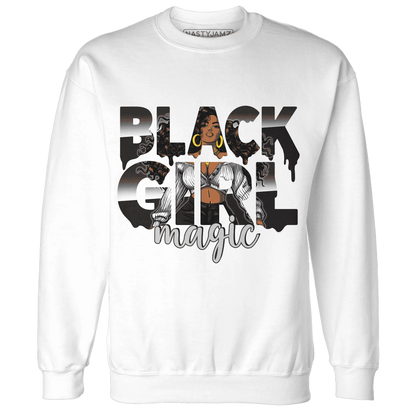 White-Thunder-4s-Sweatshirt-Match-Black-Girl-Magic