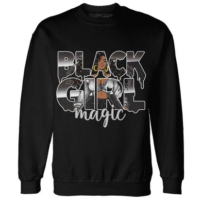 White-Thunder-4s-Sweatshirt-Match-Black-Girl-Magic