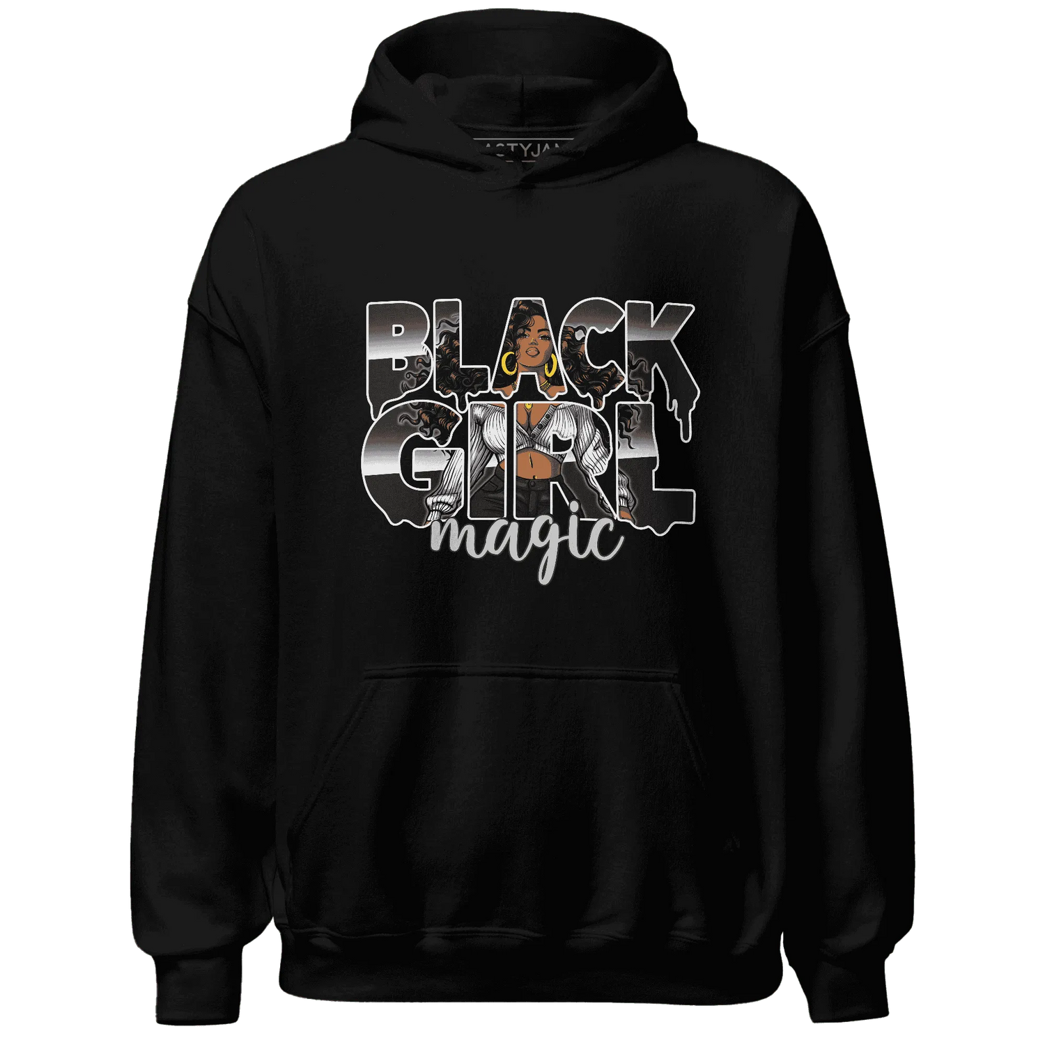 White-Thunder-4s-Hoodie-Match-Black-Girl-Magic
