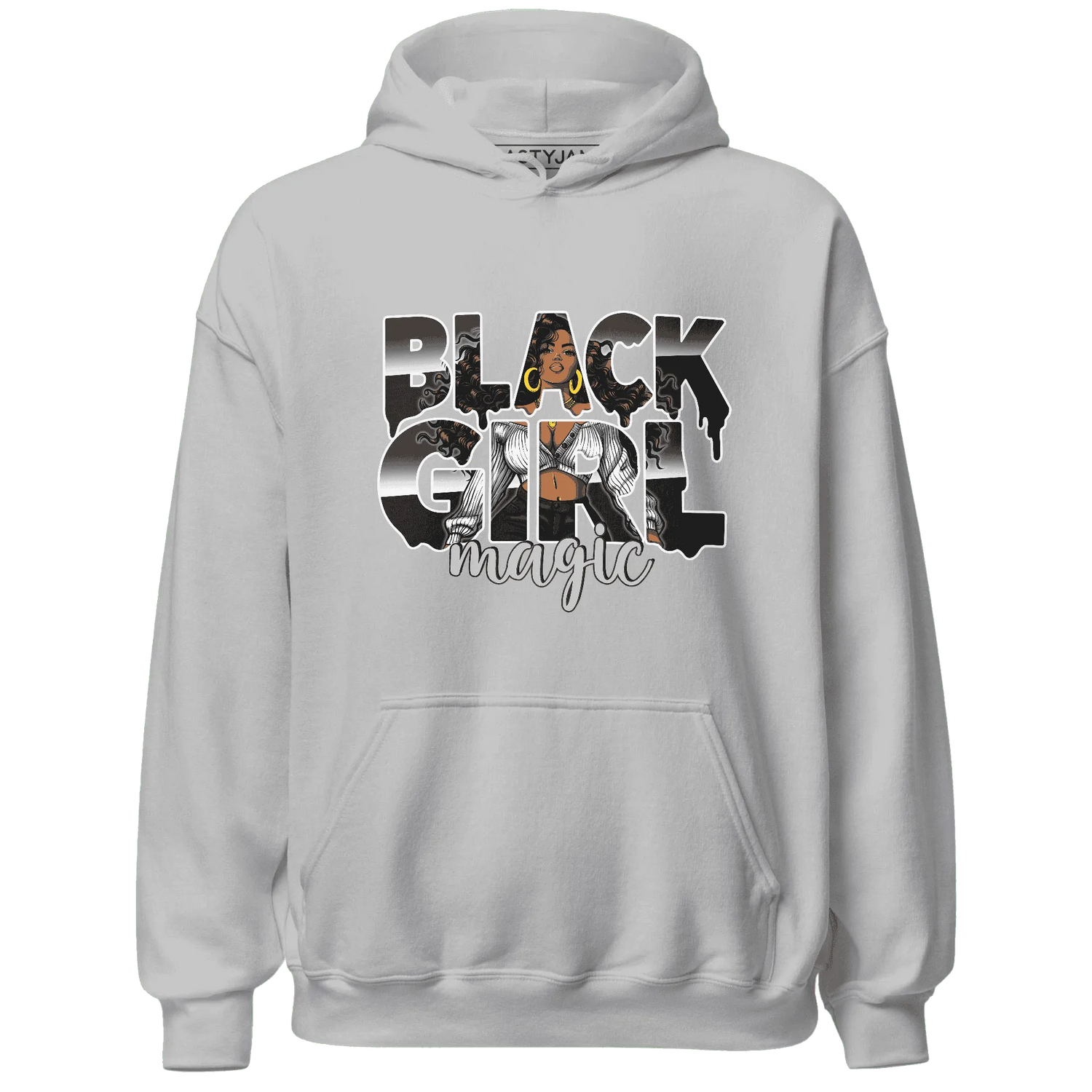White-Thunder-4s-Hoodie-Match-Black-Girl-Magic