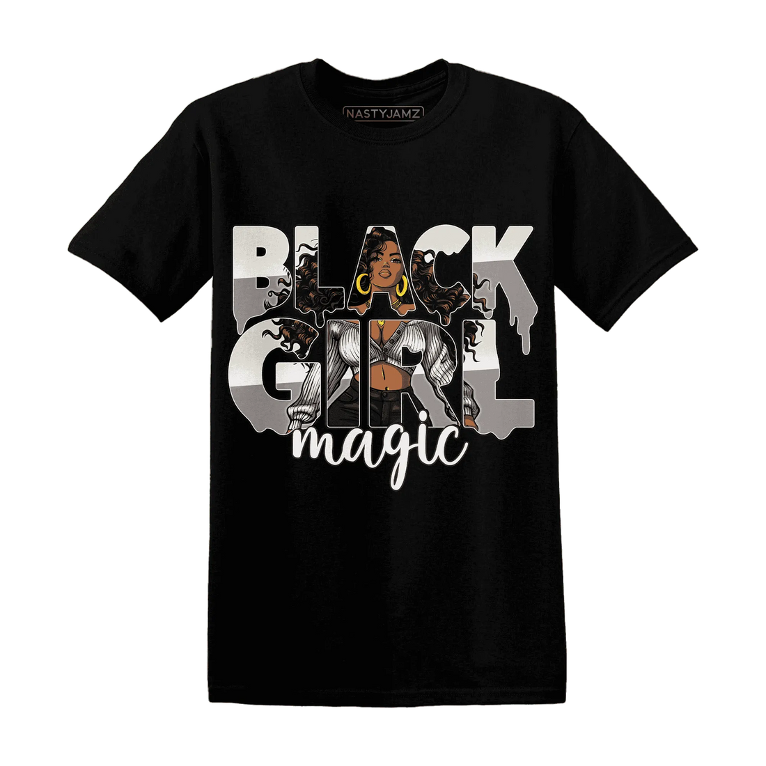 SE-Sail-5s-T-Shirt-Match-Black-Girl-Magic