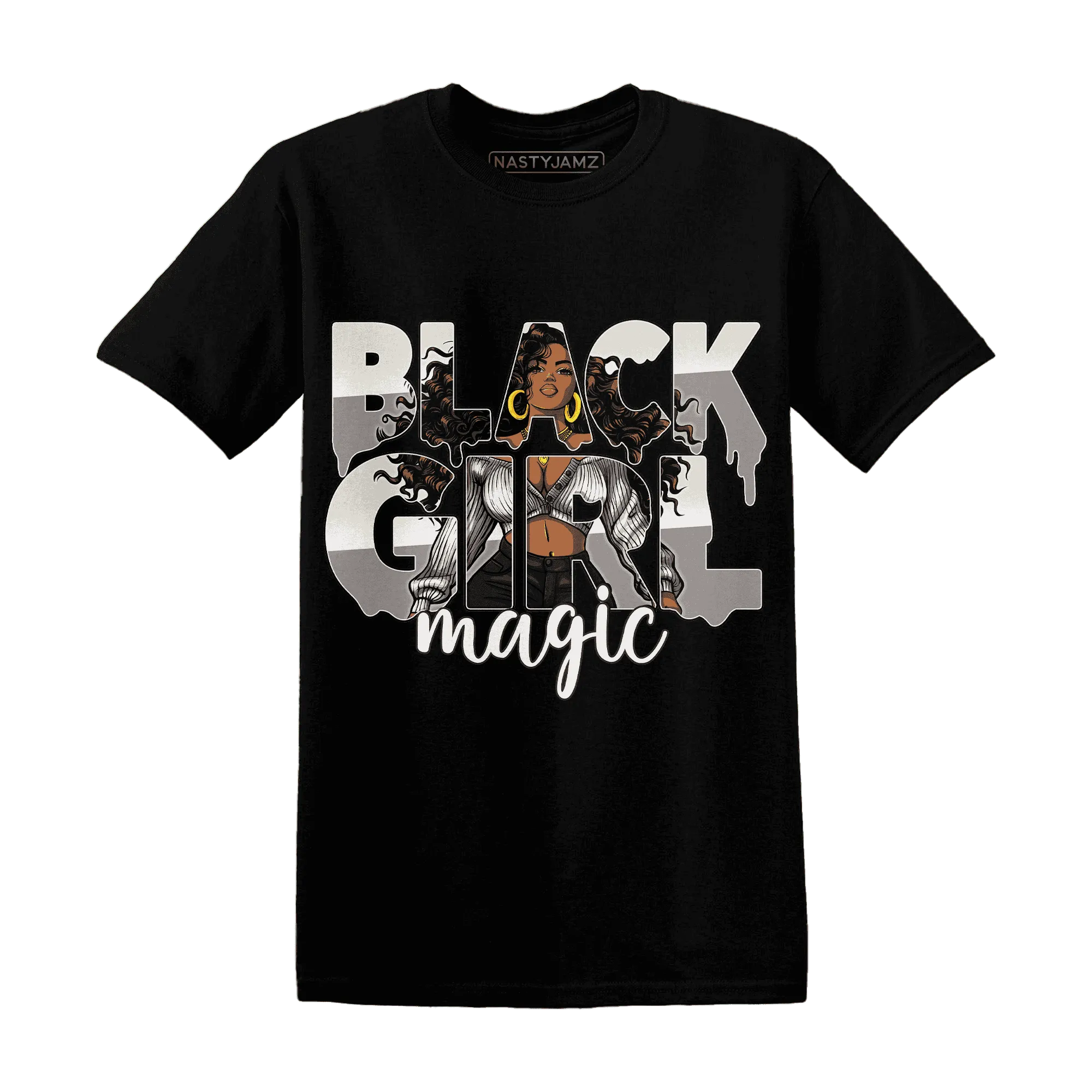 SE-Sail-5s-T-Shirt-Match-Black-Girl-Magic