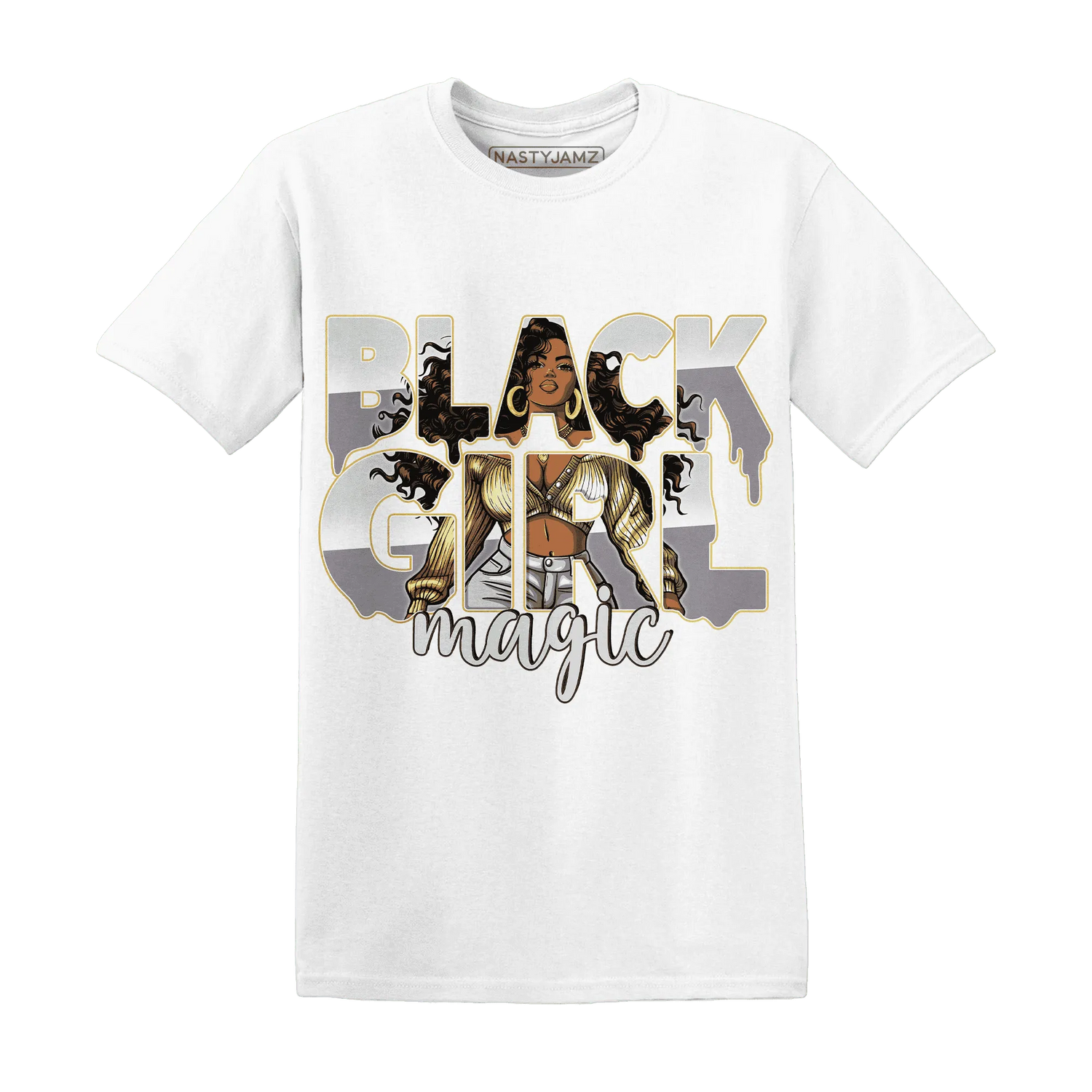 Paris-Olympicsss-6s-T-Shirt-Match-Black-Girl-Magic