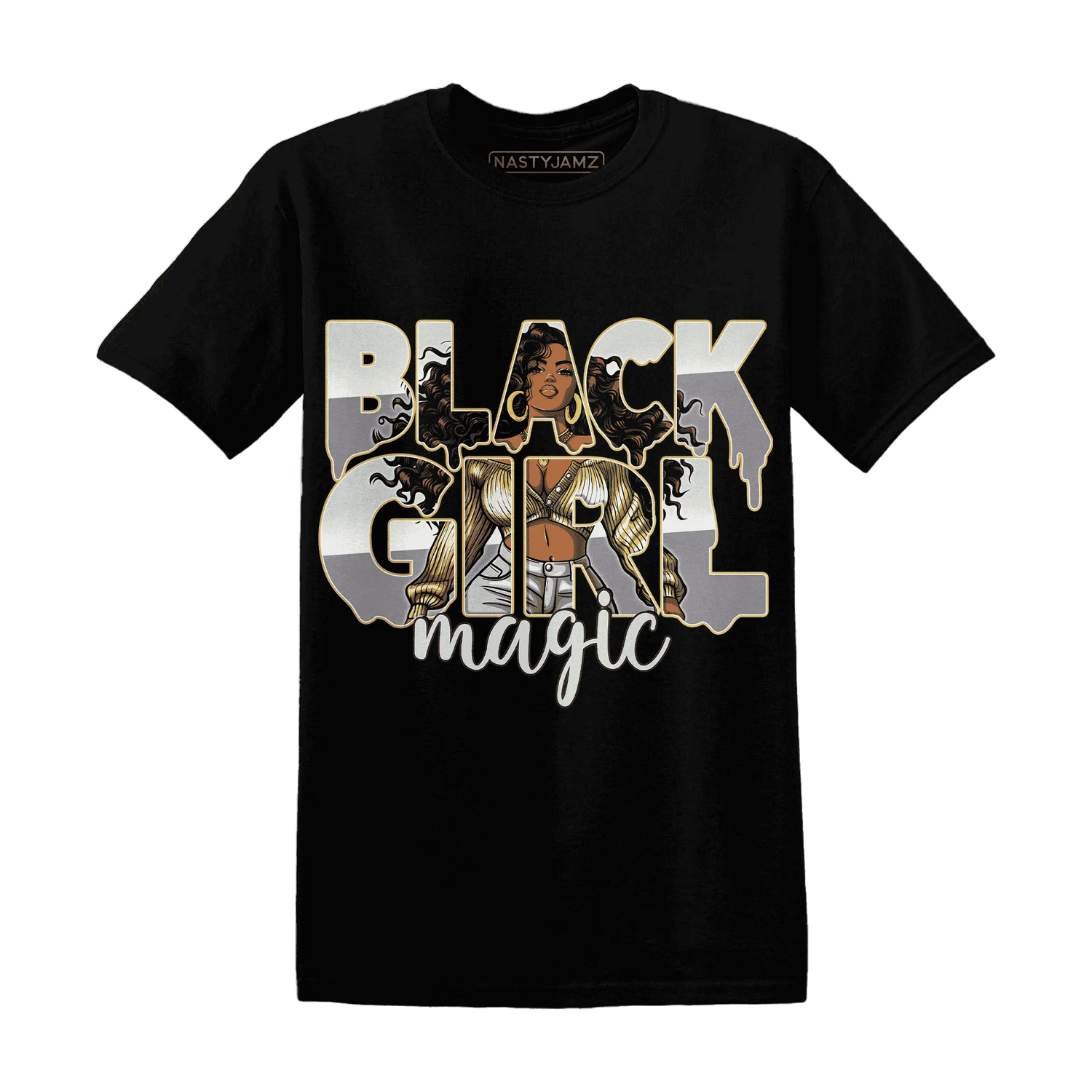 Paris-Olympicsss-6s-T-Shirt-Match-Black-Girl-Magic