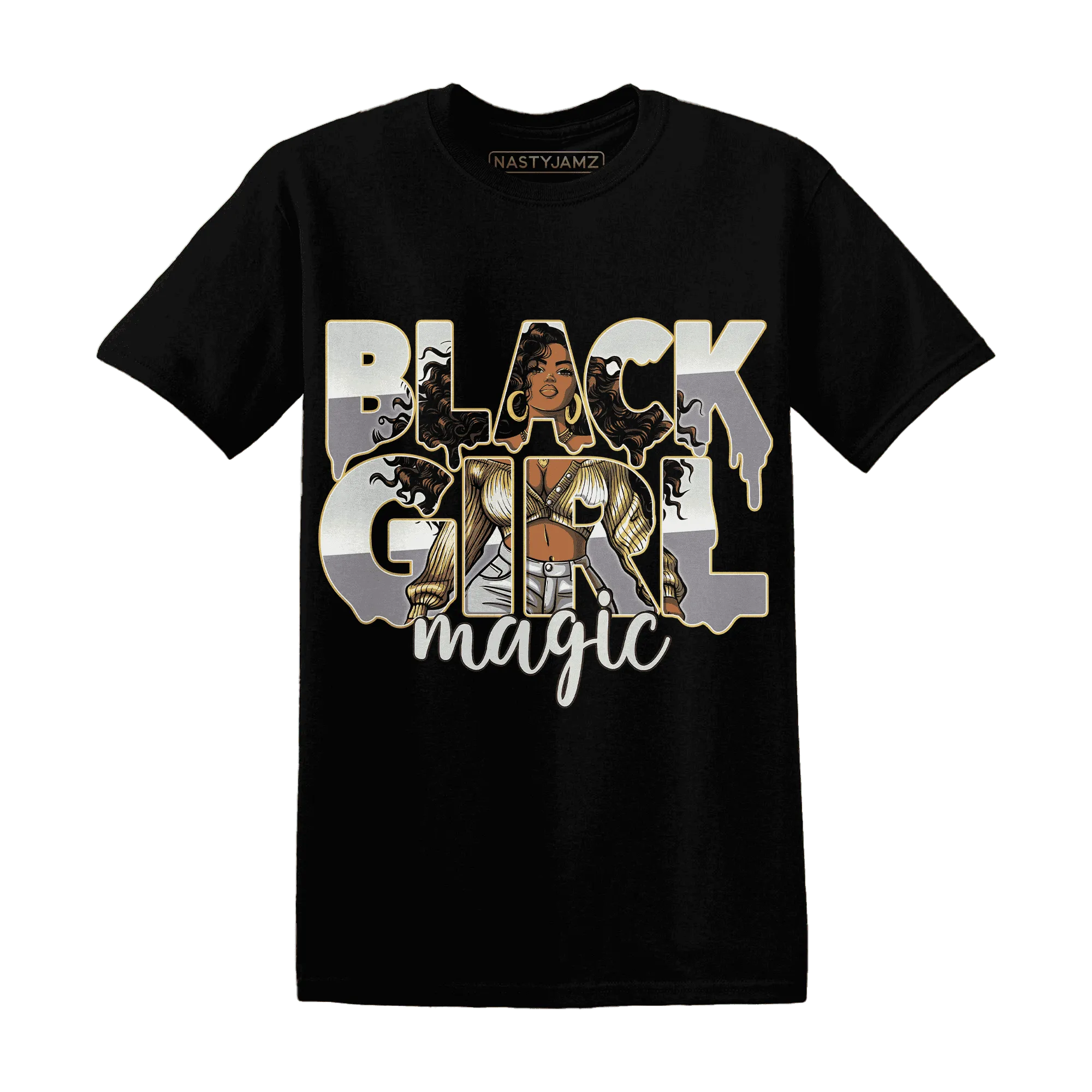 Paris-Olympicsss-6s-T-Shirt-Match-Black-Girl-Magic