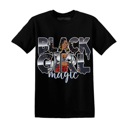 White-Navy-6s-T-Shirt-Match-Black-Girl-Magic