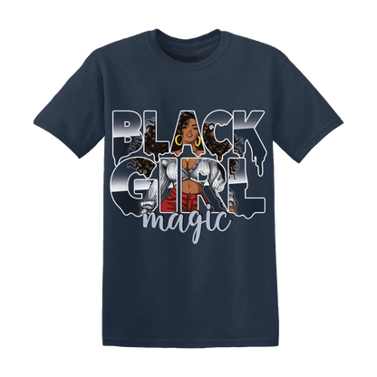 White-Navy-6s-T-Shirt-Match-Black-Girl-Magic