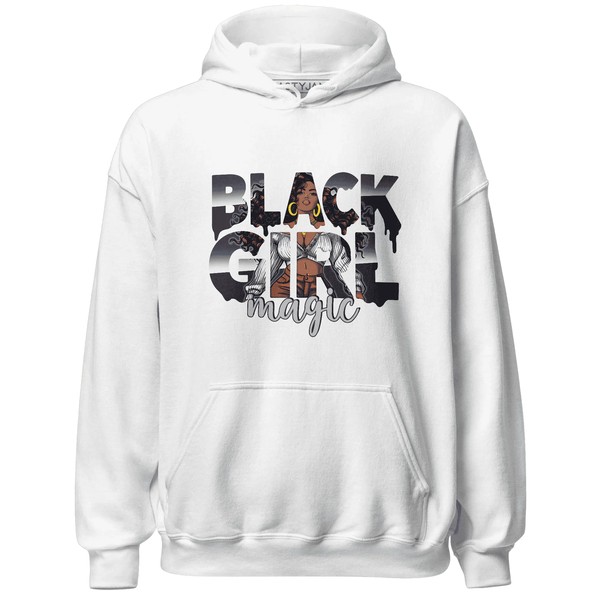 White-Navy-6s-Hoodie-Match-Black-Girl-Magic