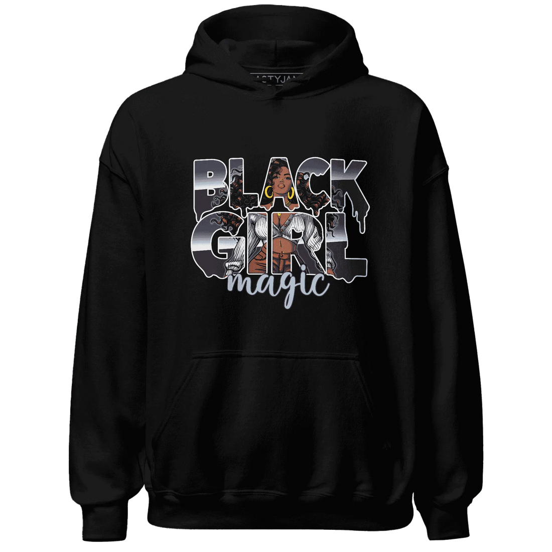 White-Navy-6s-Hoodie-Match-Black-Girl-Magic