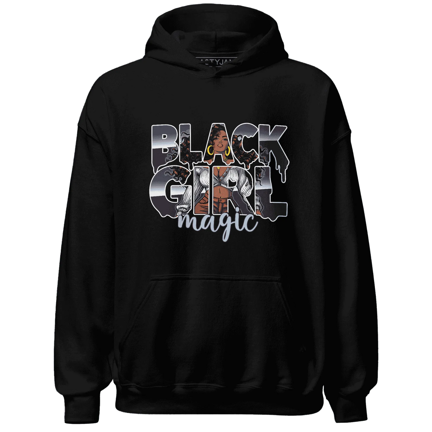 White-Navy-6s-Hoodie-Match-Black-Girl-Magic