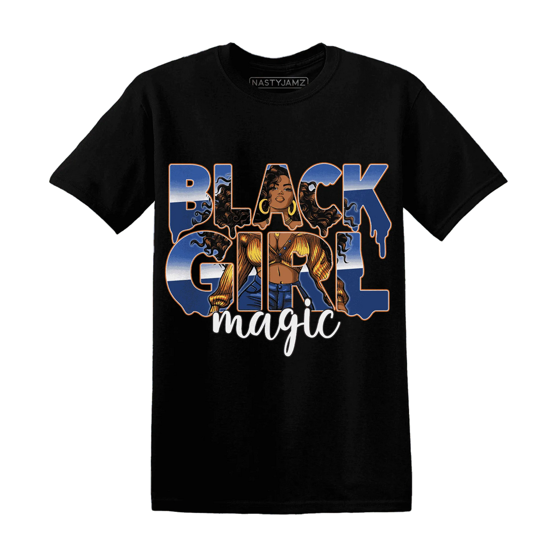 Dunk-Low-Knicks-T-Shirt-Match-Black-Girl-Magic