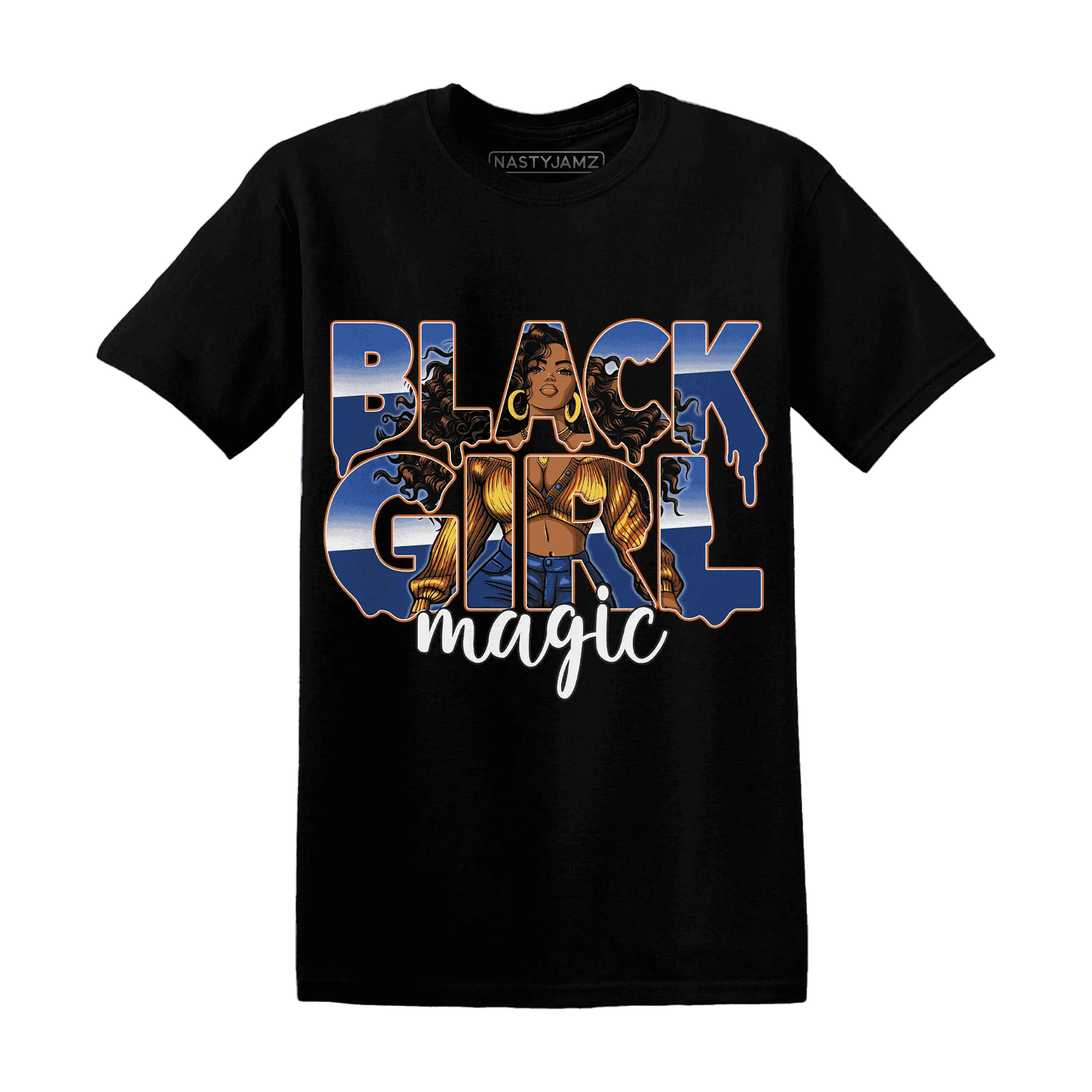 Dunk-Low-Knicks-T-Shirt-Match-Black-Girl-Magic