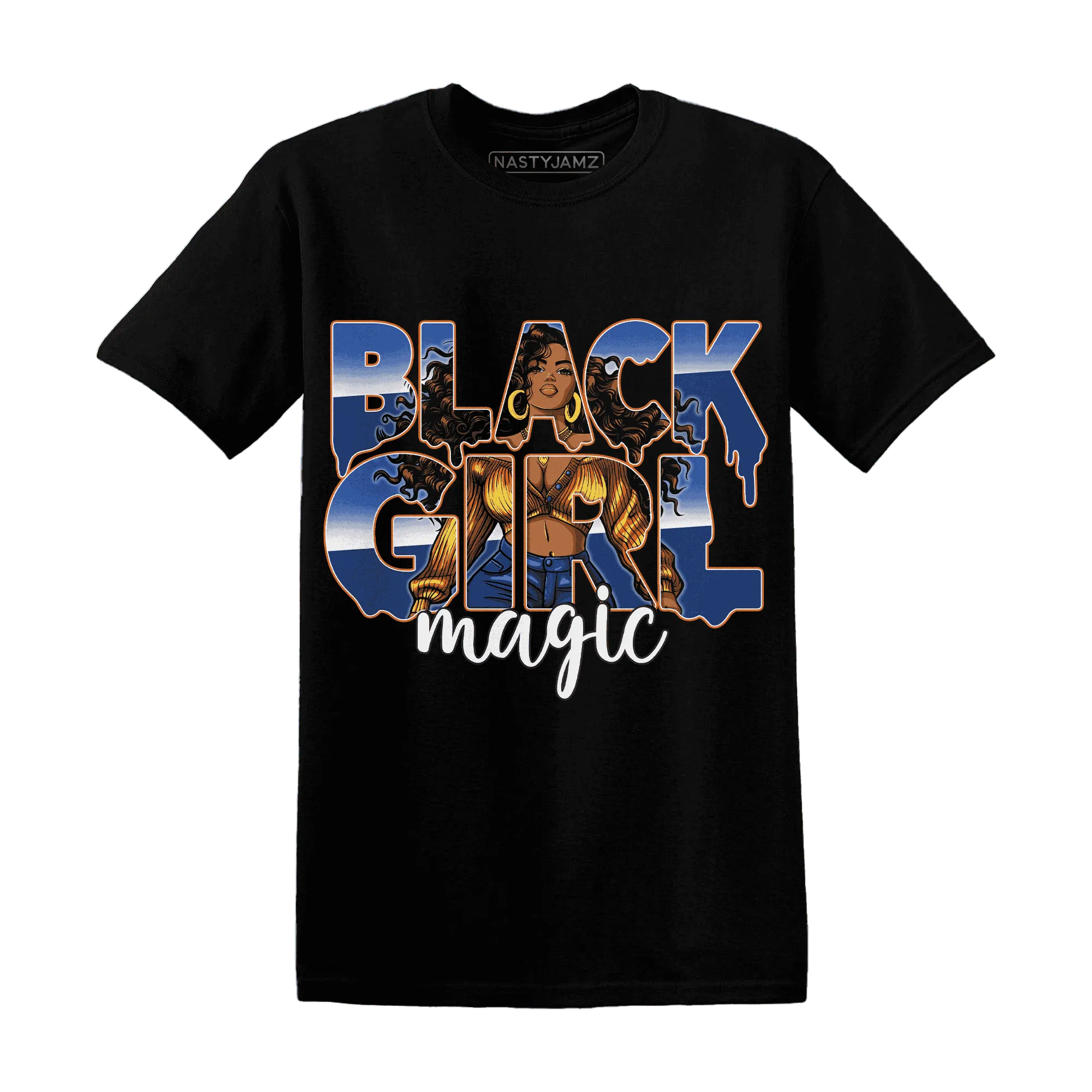 Dunk-Low-Knicks-T-Shirt-Match-Black-Girl-Magic