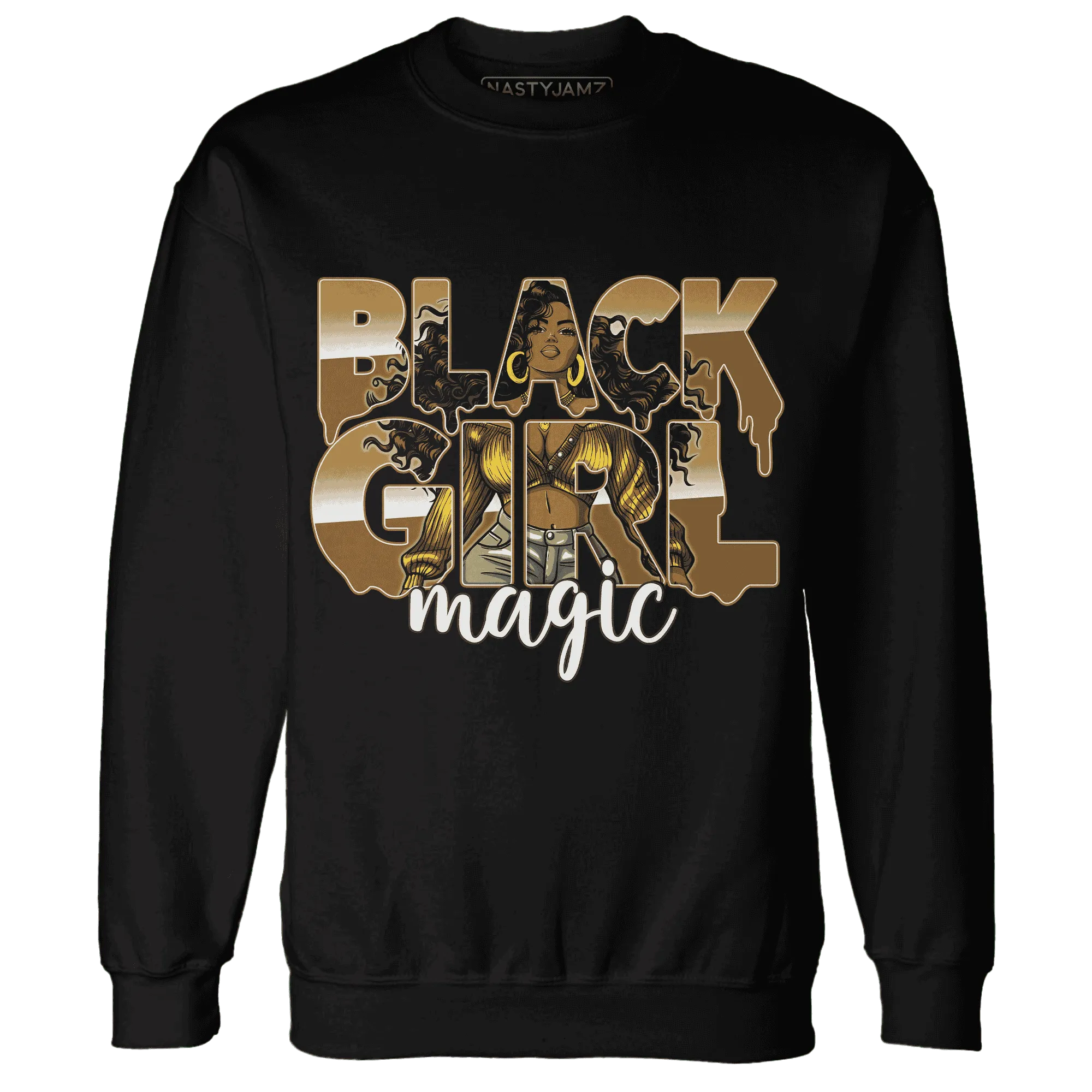 Wheat-13s-Sweatshirt-Match-Black-Girl-Magic