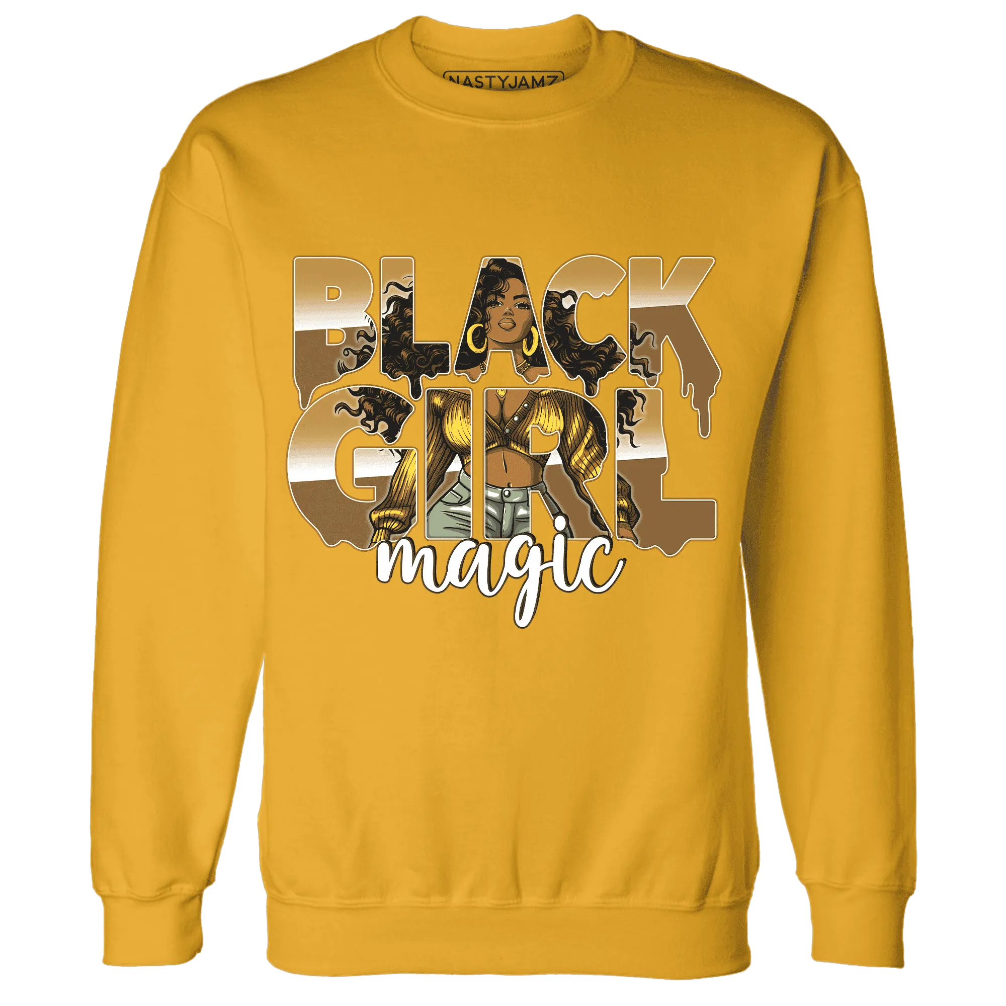 Wheat-13s-Sweatshirt-Match-Black-Girl-Magic