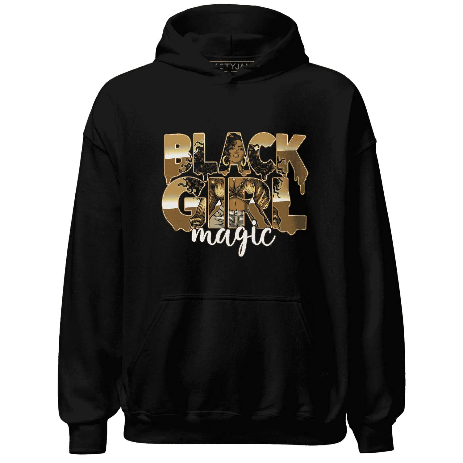 Wheat-13s-Hoodie-Match-Black-Girl-Magic