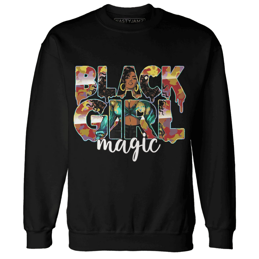 Mid-GS-Six-Championships-1s-Sweatshirt-Match-Black-Girl-Magic