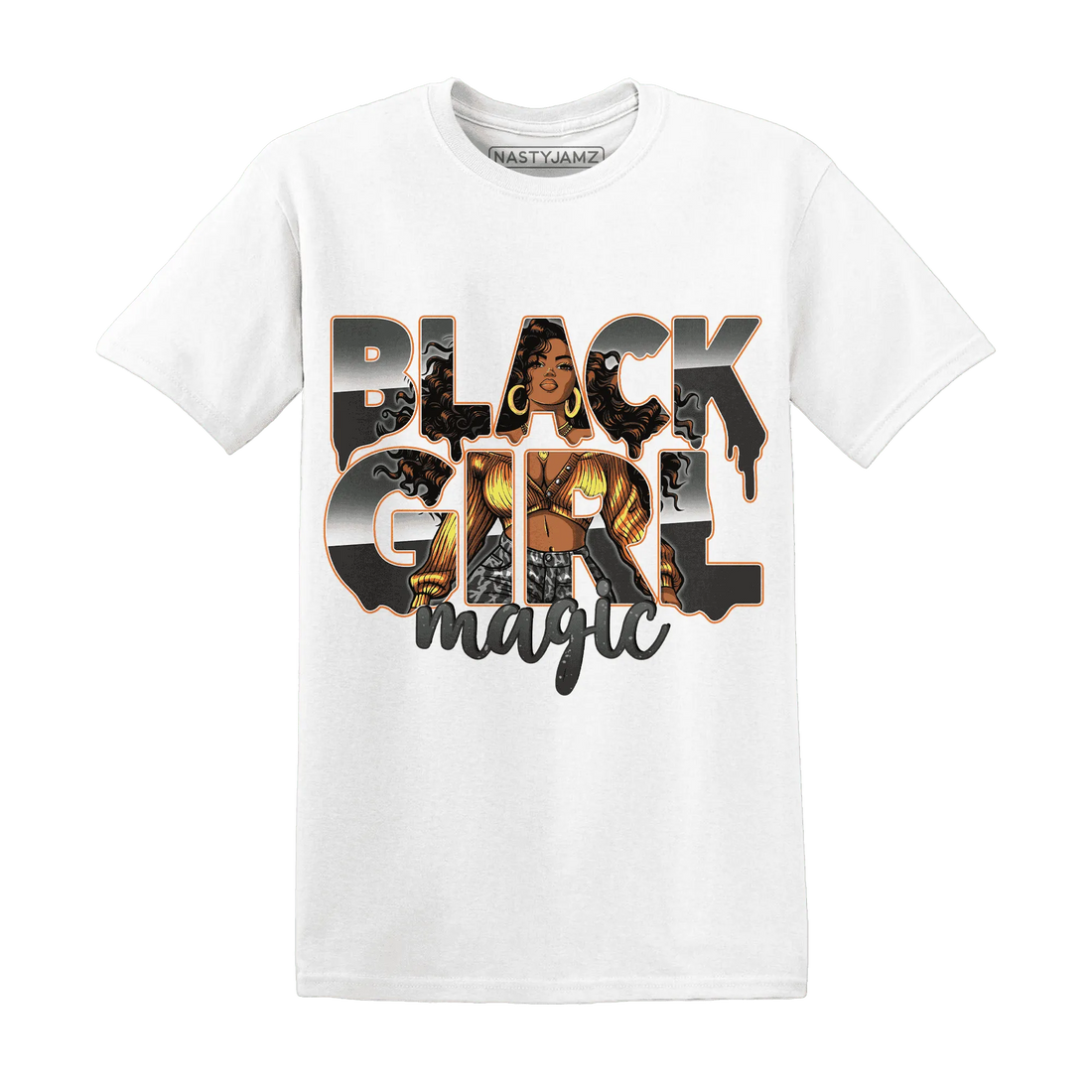 Fear-Pack-3s-T-Shirt-Match-Black-Girl-Magic