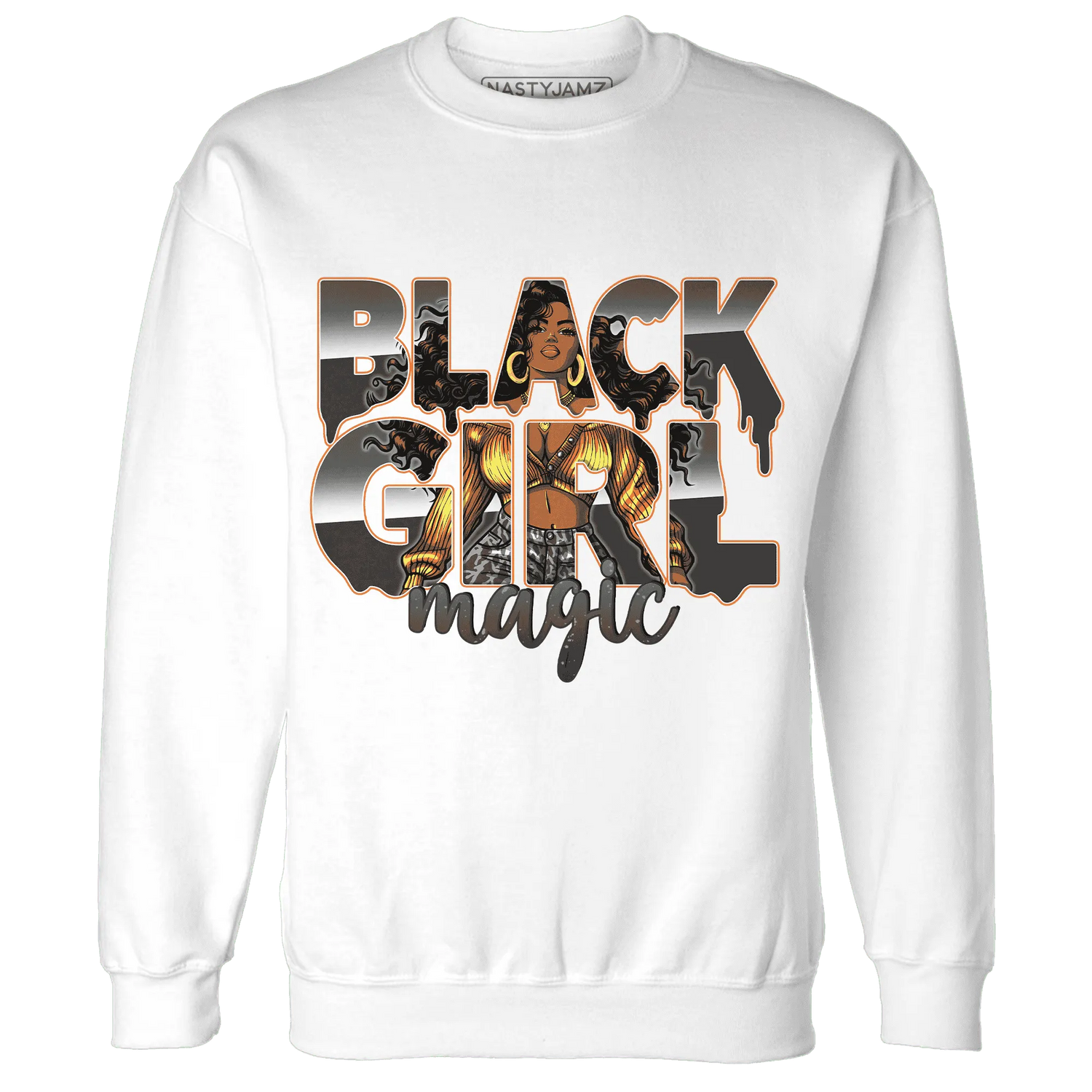 Fear-Pack-3s-Sweatshirt-Match-Black-Girl-Magic