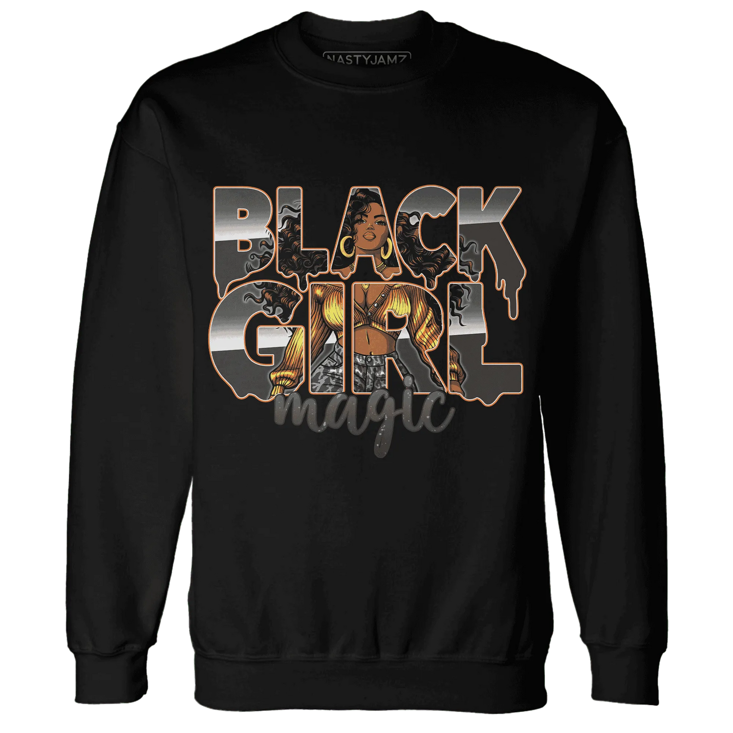 Fear-Pack-3s-Sweatshirt-Match-Black-Girl-Magic