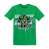 Green-Glow-3s-T-Shirt-Match-Black-Girl-Magic