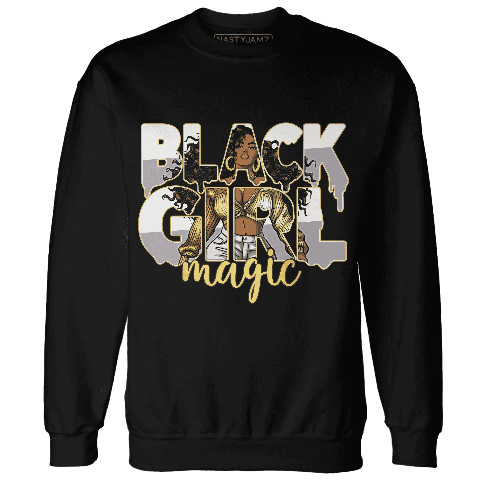 Sail-4s-Sweatshirt-Match-Black-Girl-Magic