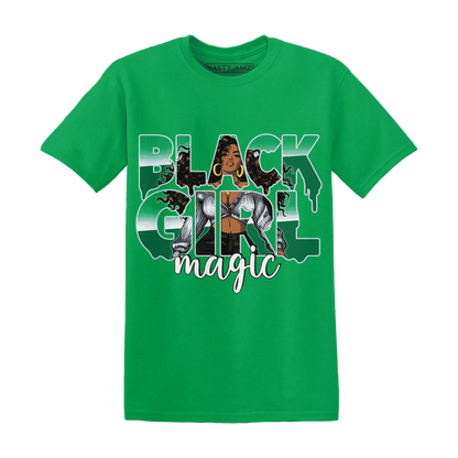 Lucky-Green-5s-T-Shirt-Match-Black-Girl-Magic