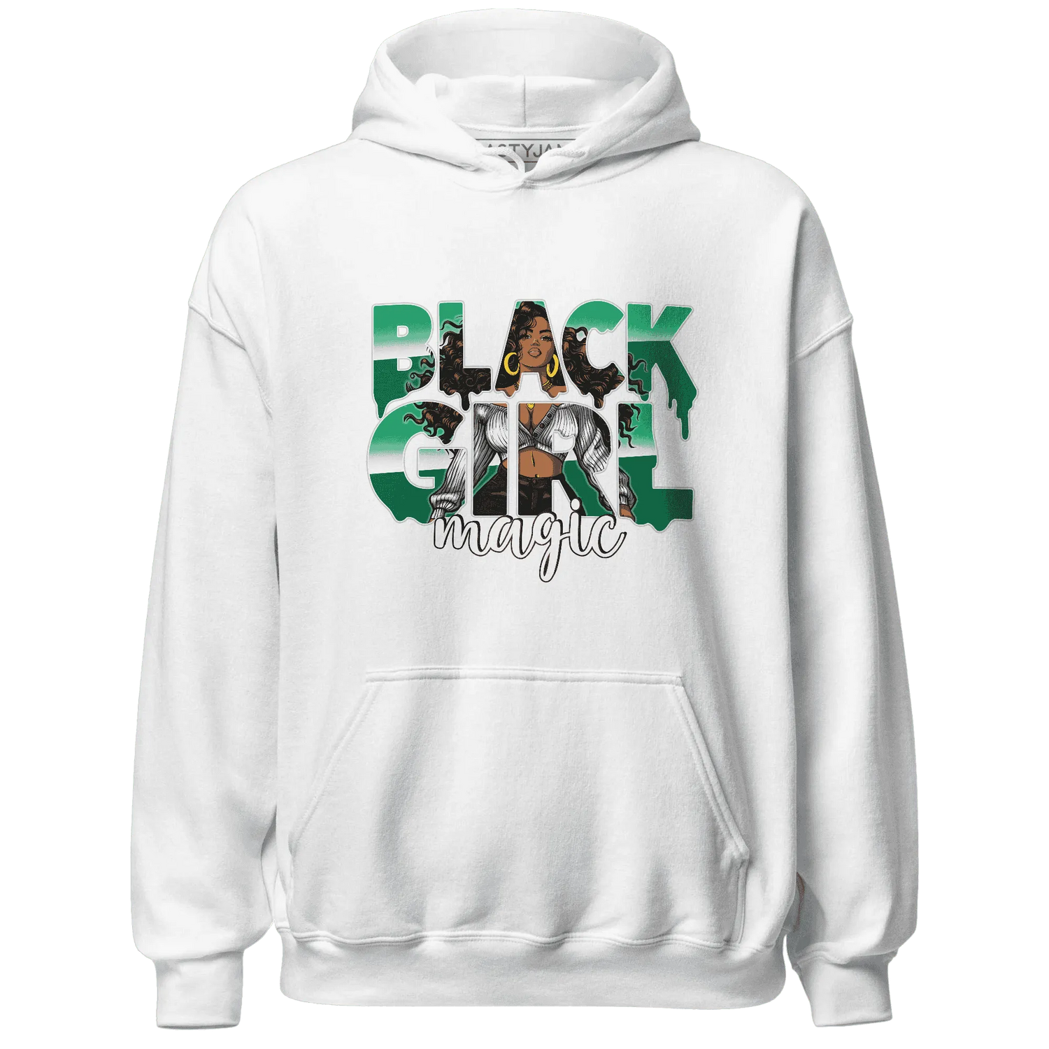 Lucky-Green-5s-Hoodie-Match-Black-Girl-Magic