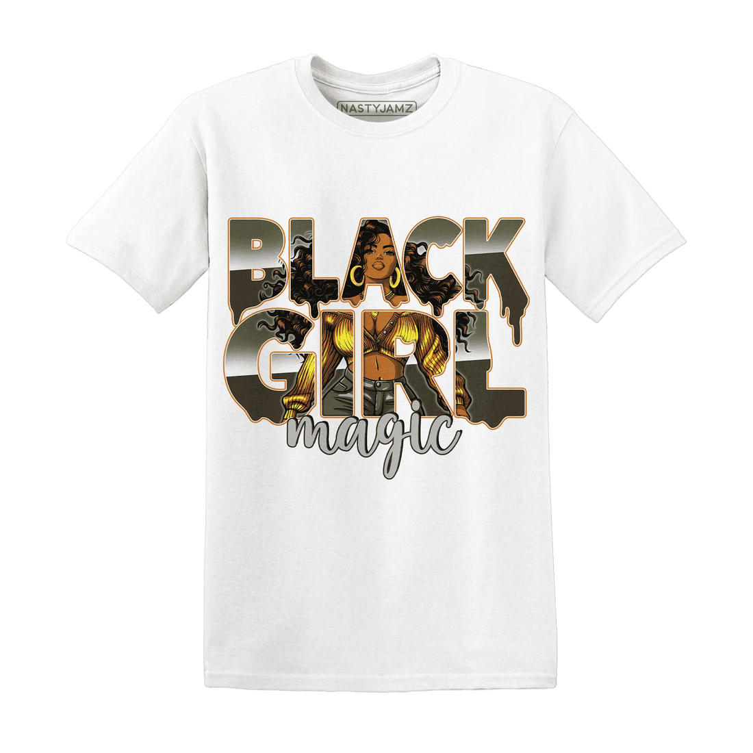 Olive-5s-T-Shirt-Match-Black-Girl-Magic