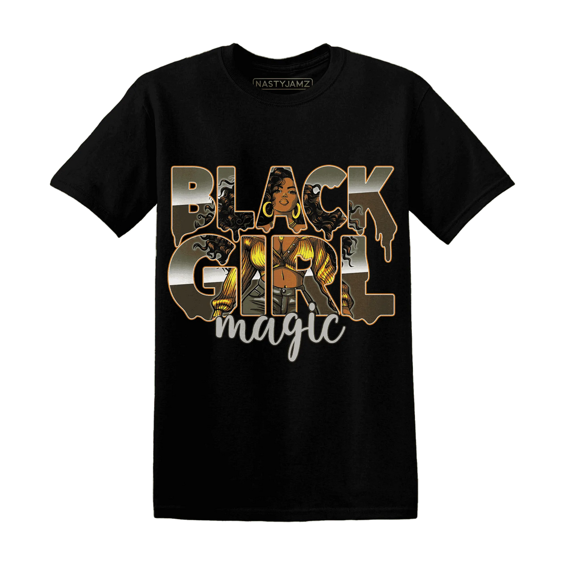 Olive-5s-T-Shirt-Match-Black-Girl-Magic