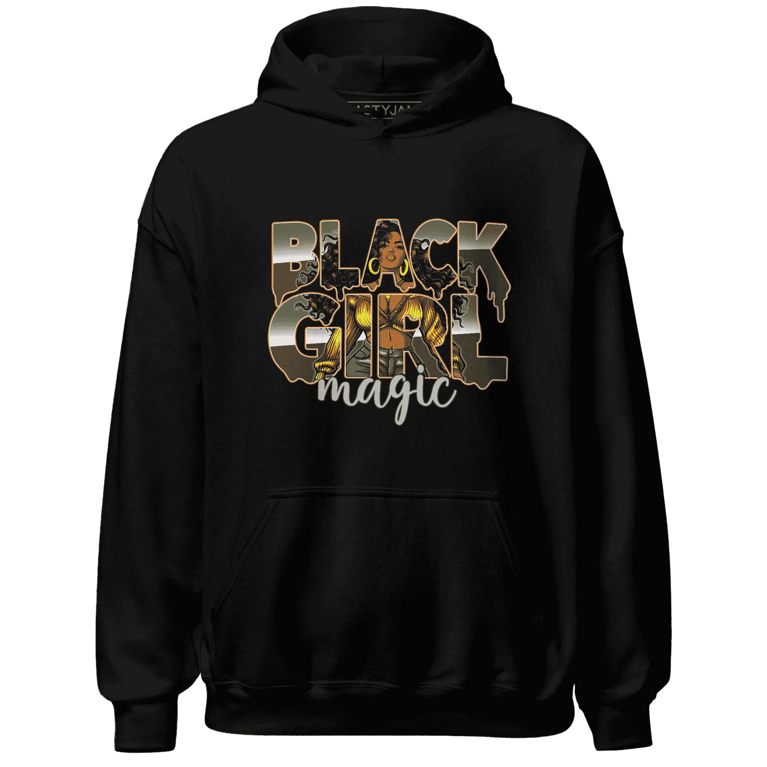 Olive-5s-Hoodie-Match-Black-Girl-Magic