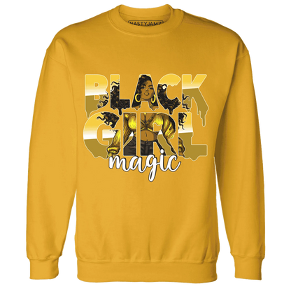 Yellow-Ochre-6s-Sweatshirt-Match-Black-Girl-Magic