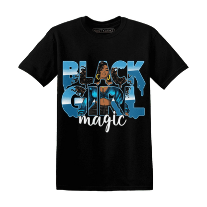 Powder-Blue-9s-T-Shirt-Match-Black-Girl-Magic