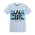 Powder-Blue-9s-T-Shirt-Match-Black-Girl-Magic