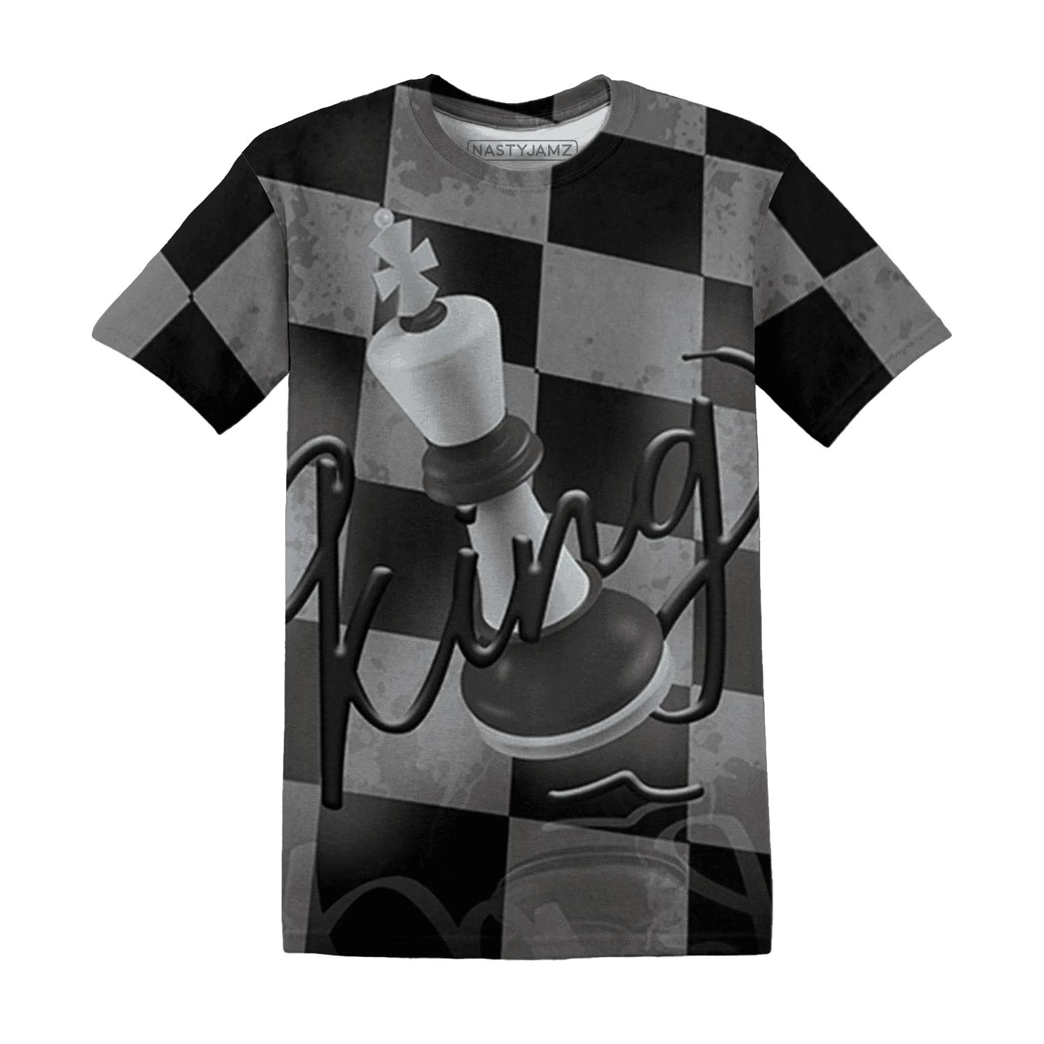 Low-Space-Jamz-11s-T-Shirt-Match-Black-King-3D