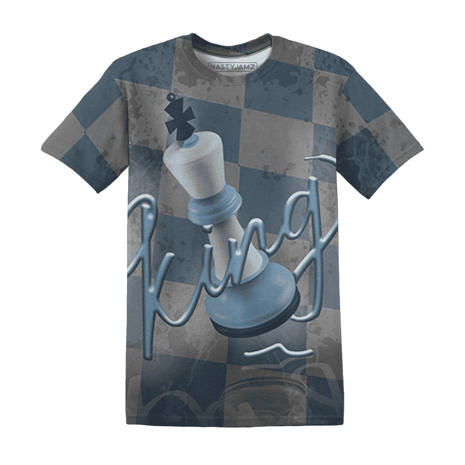 First-In-Flight-1s-T-Shirt-Match-Black-King-3D