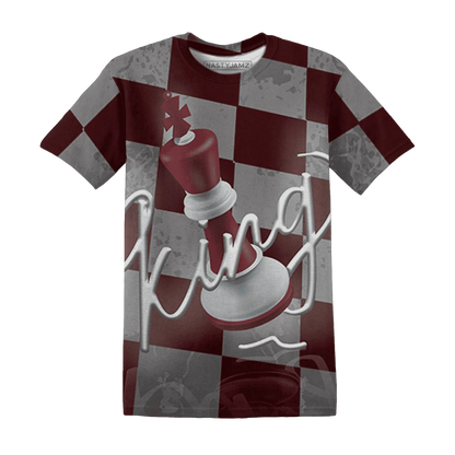 High-White-Team-Red-1s-T-Shirt-Match-Black-King-3D