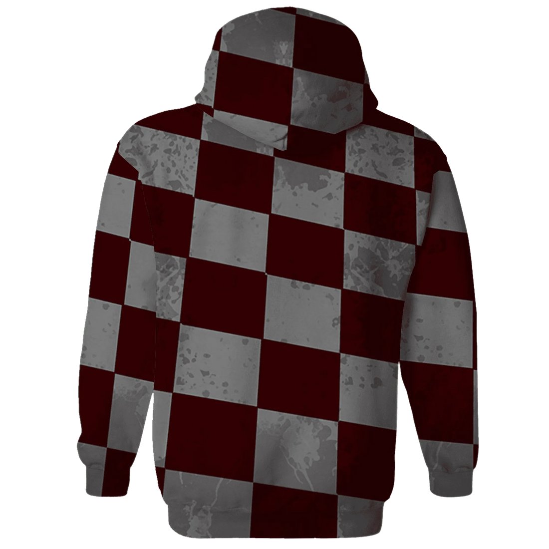 High-White-Team-Red-1s-Hoodie-Match-Black-King-3D