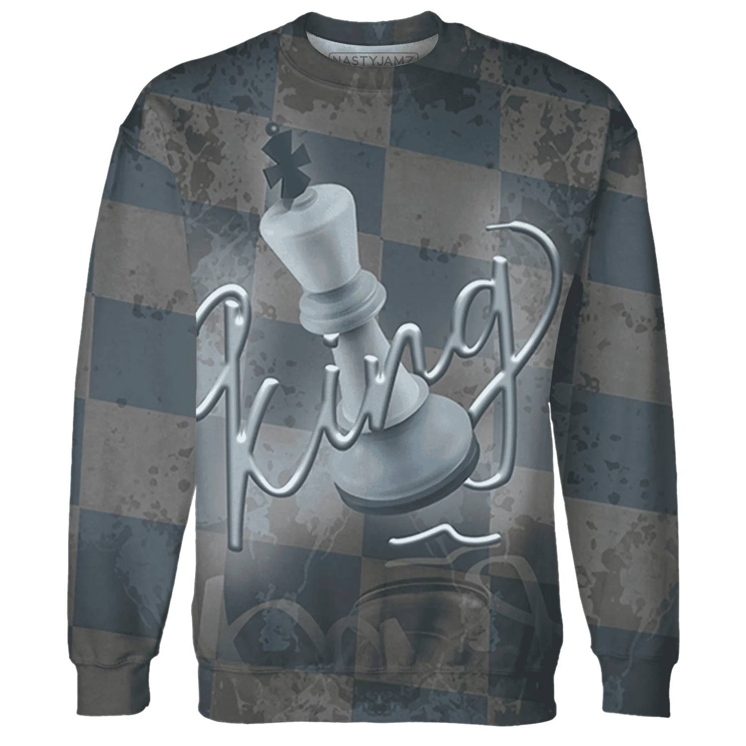 Mid-Diffused-Blue-Grey-1s-Sweatshirt-Match-Black-King-3D