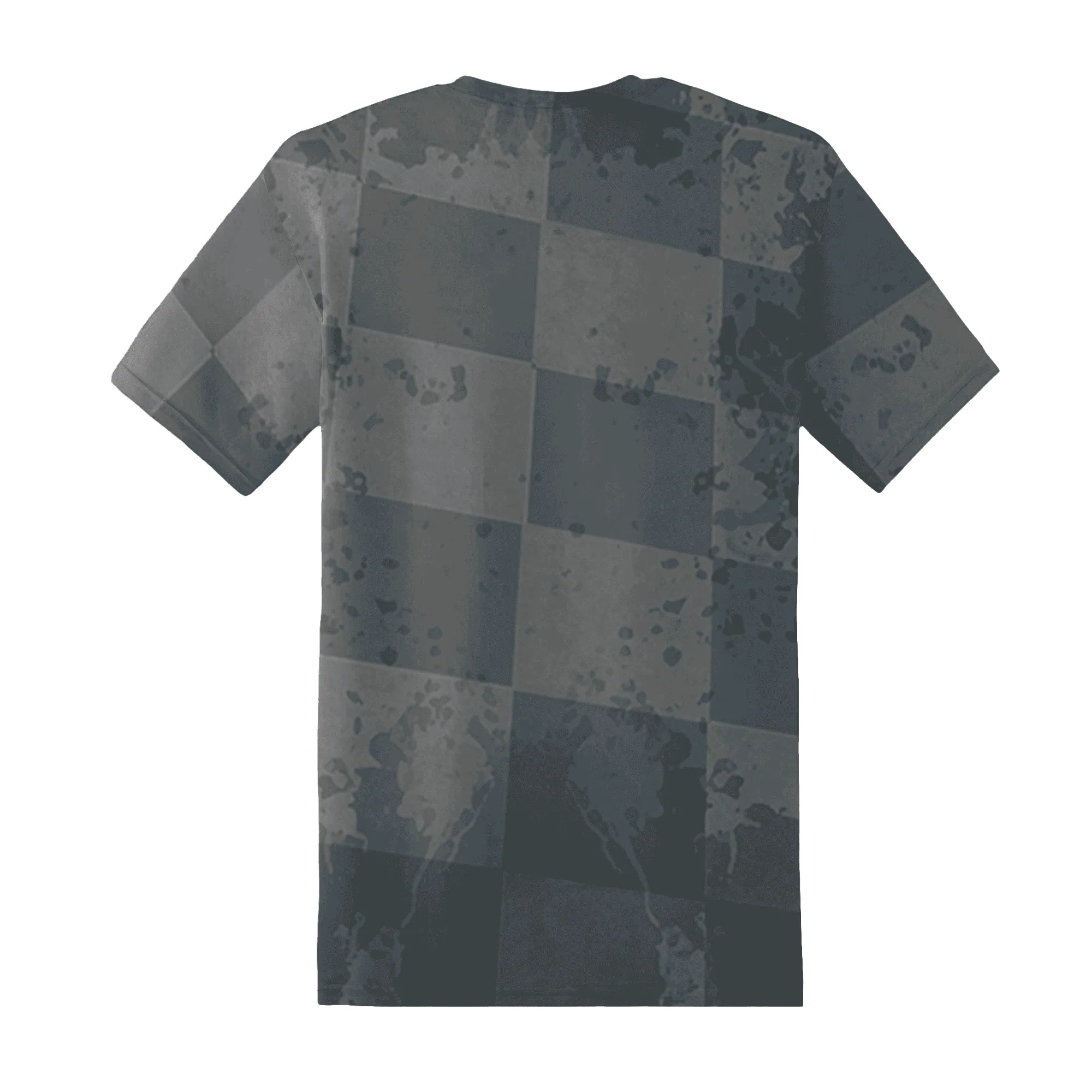 Mid-Diffused-Blue-Grey-1s-T-Shirt-Match-Black-King-3D